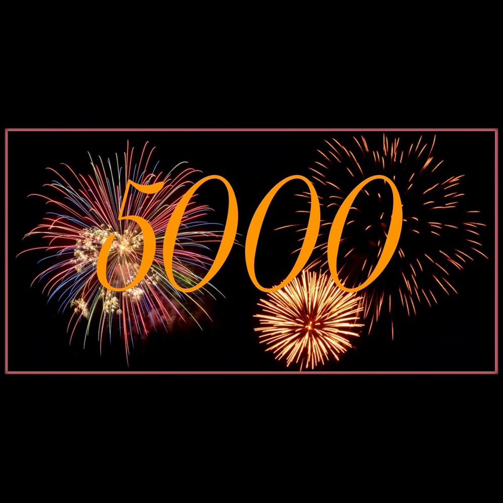 5,000 Followers !!!!